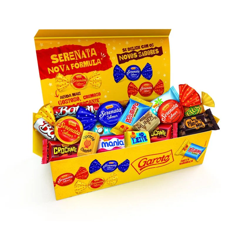 Caixa de Bombom Garoto Garotices 250g - Chocolates Deliciosos e Cremosos