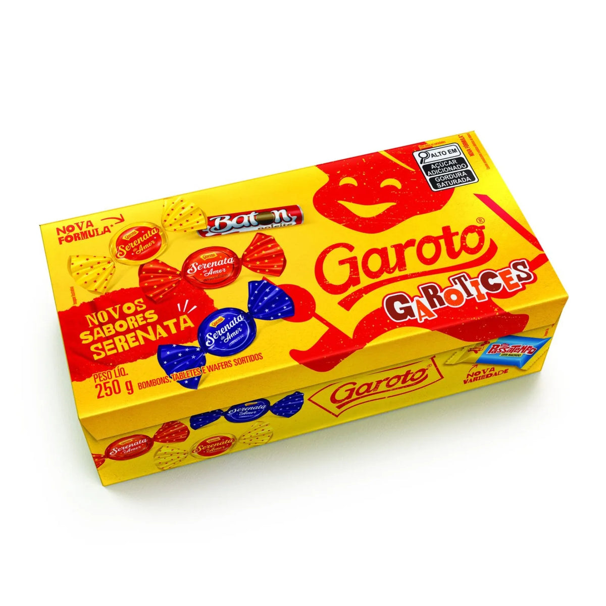 Caixa de Bombom Garoto Garotices 250g - Chocolates Deliciosos e Cremosos